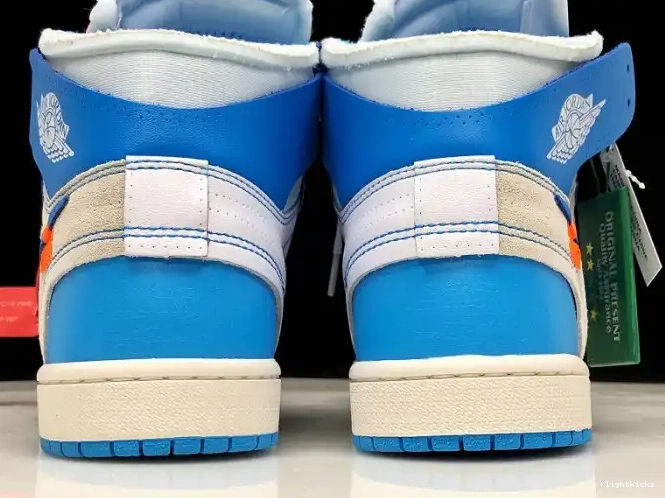 Jordan Air Powder UNC 1 Off-White Blue AQ0818-148 0430